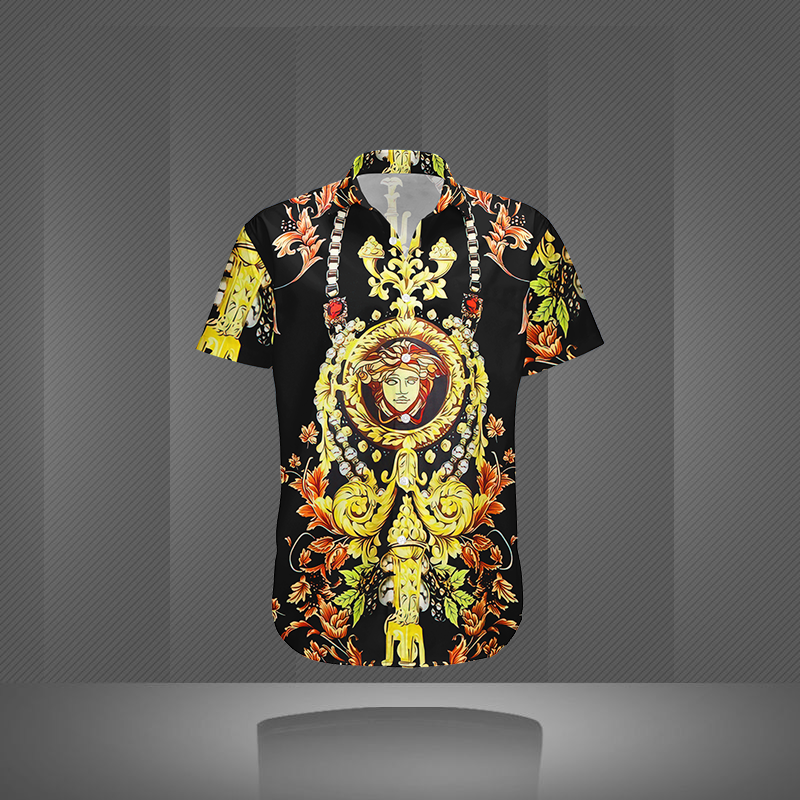 Limited Versa.ce Button Shirt for Men Hot 2025 LNT000001972122162