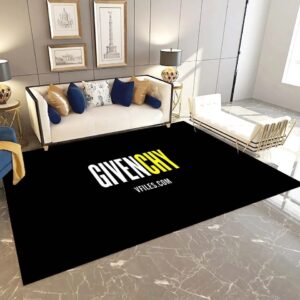 Givenchy Fashion Logo Limited Luxury Brand Rug Carpet Home Decor LVT00307