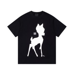 Bambi Disney x Givenchy Paris BnW T-Shirt  - DN1615009