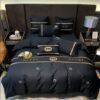 Gucci Black Premium Luxury Brand Bedding Set  LVT00067