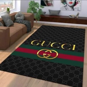 Gucci Fashion Logo Limited Edition Luxury Brand Rug Carpet Home Decor  LVT00367