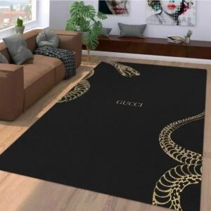 Gucci Fashion Logo Limited Edition Luxury Brand Rug Carpet Home Decor   LVT00368