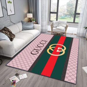 Gucci Fashion Logo Limited Edition Luxury Brand Rug Carpet Home Decor LVT00371