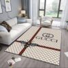Gucci Fashion Logo Limited Edition Luxury Brand Rug Carpet Home Decor LVT00373