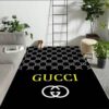 Gucci Fashion Logo Limited Edition Luxury Brand Rug Carpet Home Decor   LVT00374