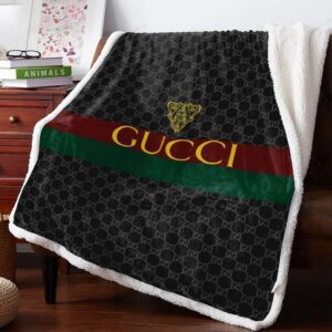 Gucci Fashion Luxury Brand Premium Blanket Fleece Home Decor LVT00254