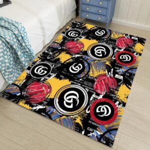 Gucci Luxury Area Rug For Living Room Bedroom Carpet Home Decor Mat LVT00487