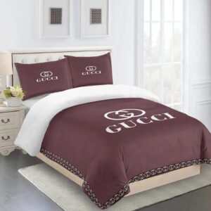 Gucci Luxury Brand Limited Premium Fashion Bedding Set Home Decor LVT00087