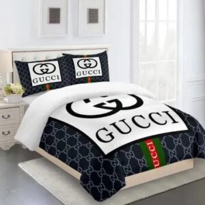 Gucci Premium Luxury Brand Fashion Limited Bedding Set Home Decor LVT00080