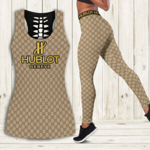 Gucci hublot tank top leggings luxury brand clothing clothes outfit gym for women hot 2023-PM00259