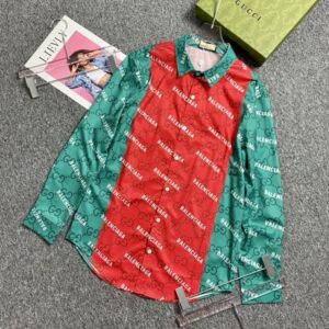 LIMITED 2026 Gucci LONG SLEEVE BUTTON SHIRT - DN30520