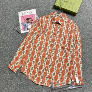 LIMITED 2025 Gucci LONG SLEEVE BUTTON SHIRT - DN30521