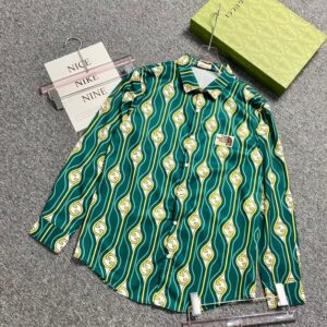 LIMITED 2026 Gucci LONG SLEEVE BUTTON SHIRT - DN30522