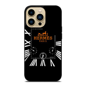 HERMES PARIS LOGO WATCH iPhone Case Cover M2612025