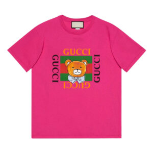 Hot GC Brand New T-Shirt for woman 2025 TEDDY BEAR IN DEEP PINK