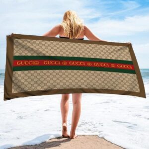 Gucci Soft Cotton Bath Large Beach Towel Hot 2023 Item Fashion - HH02800