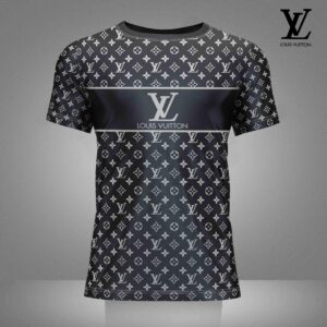 Louis Vuitton Luxury Brand Premium T-Shirt Outfit For Men Women -  -B9G-TX-HH02970 black
