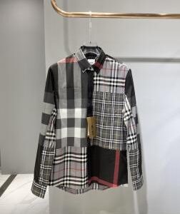 BURBERRY LONG SLEEVE BUTTON SHIRT - DN9140723