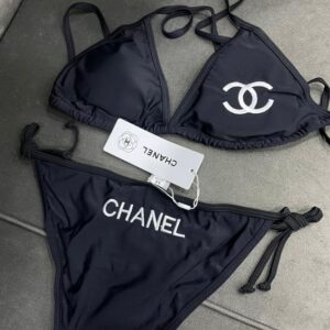 CHANEL Hot Pink Bikini 2 Pc Set HT662345