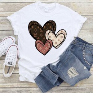 Best Seller Heart Louis Vuitton T- Shirt-PM010841
