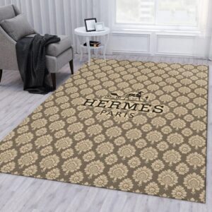 Hermes Fashion Logo Limited Luxury Brand Rug Carpet Home Decor  LVT00298