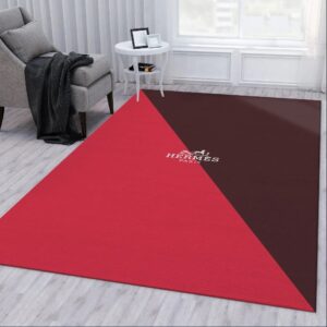 Hermes Fashion Logo Limited Luxury Brand Rug Carpet Home Decor  LVT00297