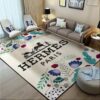 Hermes Fashion Logo Limited Luxury Brand Rug Carpet Home Decor  LVT00295