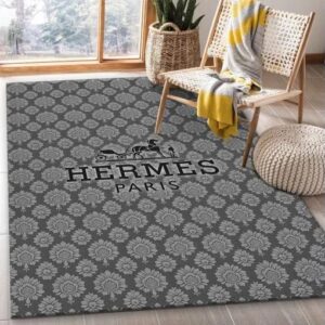 Hermes Fashion Logo Limited Luxury Brand Rug Carpet Home Decor  LVT00294