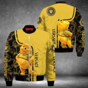 Limited Versa.ce Bomber Jacket Luxury Brand Unisex  Gift Hola13445