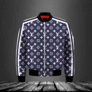 Limited LV Bomber Jacket Luxury Brand Unisex  Gift Hola13575