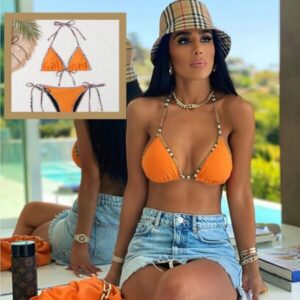 Burberry Logo Print Bikini 2 Pc Set-PM00551