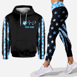 It’s okay to be different hoodie and leggings personalized autism awareness hoodie autism awareness gift ht 69 Hoodie Leggings Set-PM00384