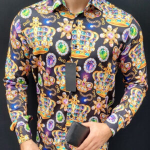 D&G Long Sleeve Button Shirt – LI1075