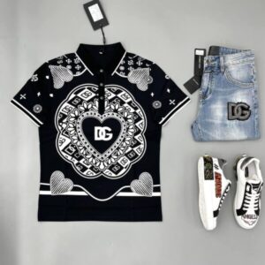 D&G Polo Shirt For Men - LI1079