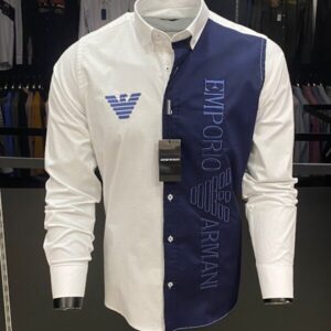 LIMITED 2026 Armani Long Sleeve Button Shirt – LI1100