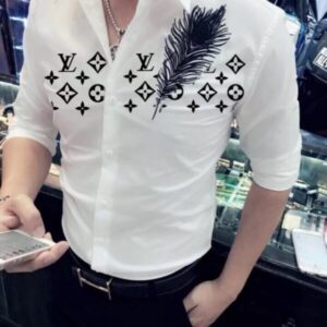 LIMITED 2026 LV LONG SLEEVE BUTTON SHIRT - LILL1023