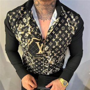 Louis Vuitton Long Sleeve Shirt For Men - LILL1115