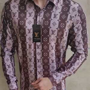 Louis Vuitton Long Sleeve Shirt For Men - LILL1128