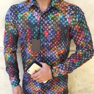 Louis Vuitton Long Sleeve Shirt For Men - LILL1145