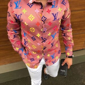 Louis Vuitton Long Sleeve Shirt For Men - LILL1159