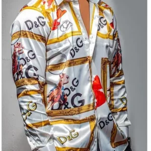 D&G Long Sleeve Button Shirt – LIOL1246