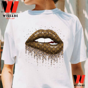 Sexy Lip Louis Vuitton Hot Brand Luxury Limited Edition T- Shirt-PM0148533