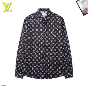 Limited LV Long Sleeve Button Shirt for Men Hot 2025 LV2806S