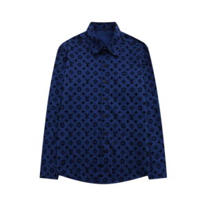 Limited LV Long Sleeve Button Shirt for Men Hot 2025 LV2809S