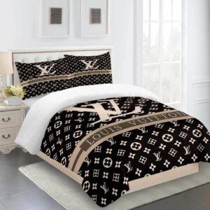 Louis Vuitton Fashion Logo Limited Luxury Brand Bedding Set Home Decor   LVT00096