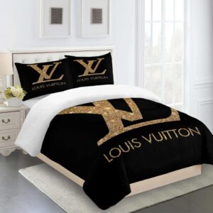 Louis Vuitton Fashion Logo Limited Luxury Brand Bedding Set Home Decor  LVT00097