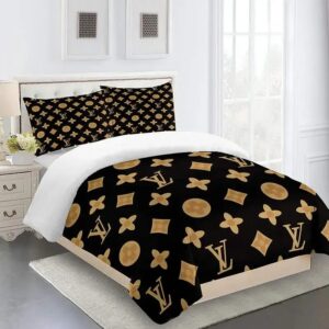 Louis Vuitton Fashion Logo Limited Luxury Brand Bedding Set Home Decor  LVT00098