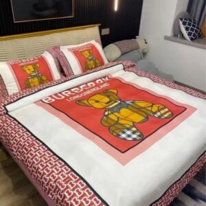 Louis Vuitton Supreme Vegeta Dragon Ball Black Luxury Brand Bedding Set LVT00034