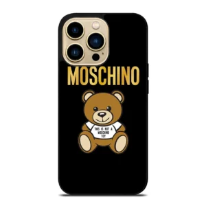 MOSCHINO BEAR LOGO iPhone Case Cover M2312040