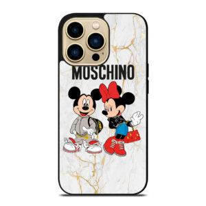 MOSCHINO MICKEY MINNIE MOUSE iPhone Case Cover M2312036
